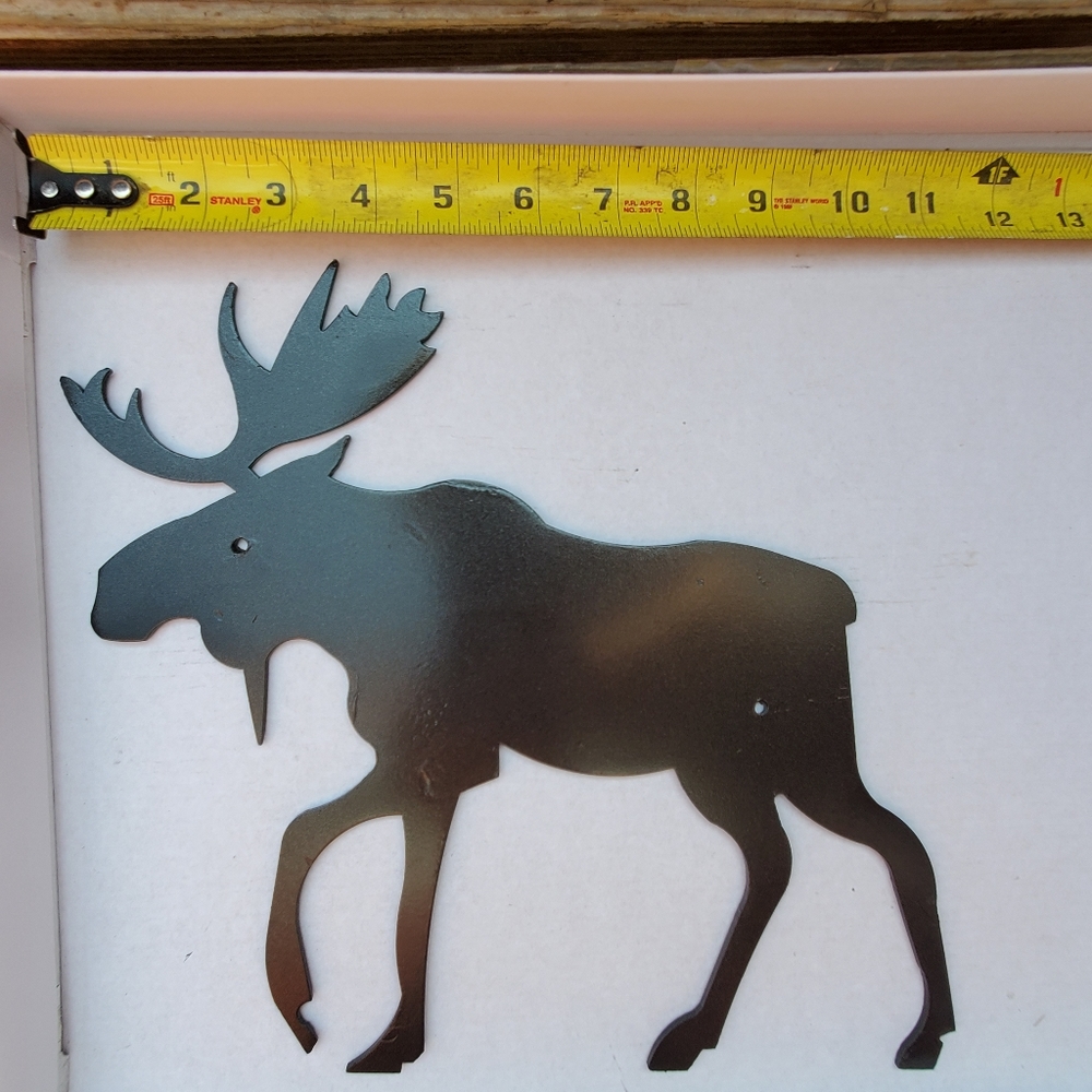 Moose Metal Wall Art